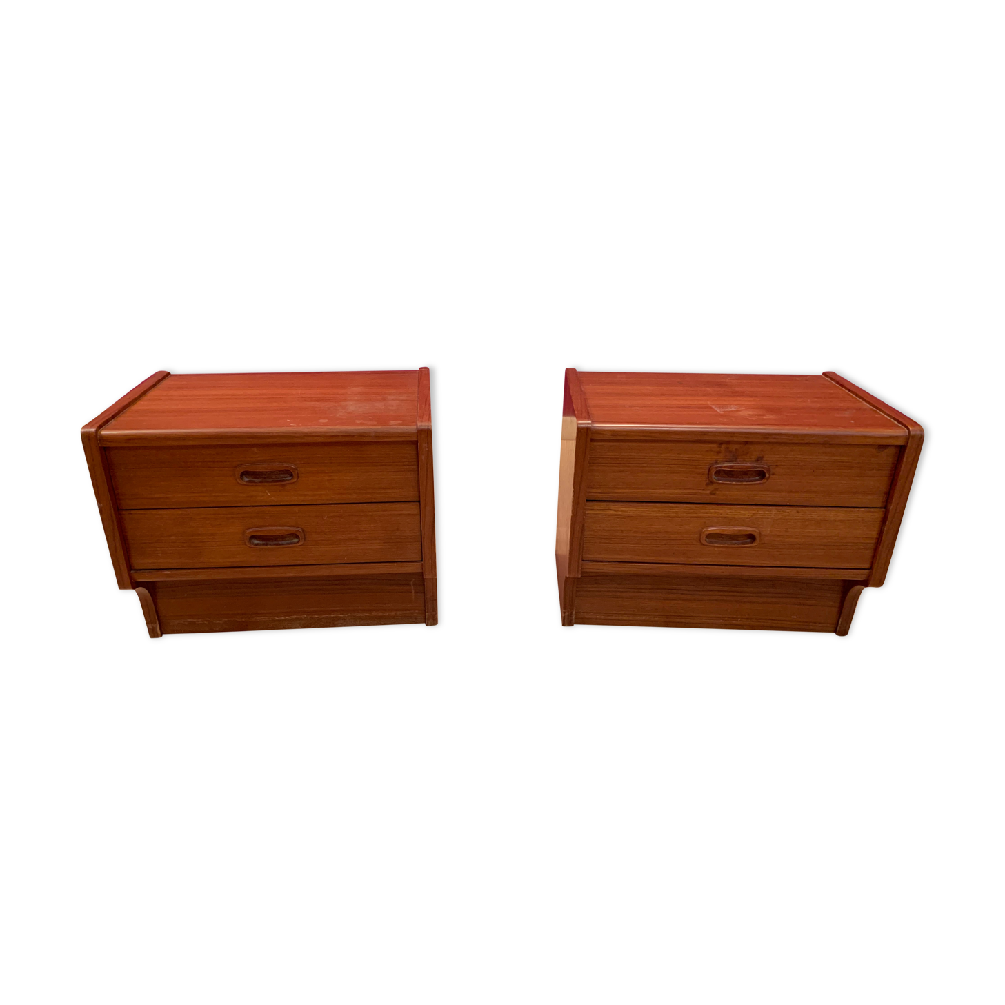 Rare Scandinavian bedside pair