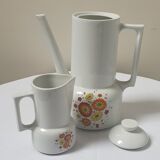 Cafetière et pot à lait