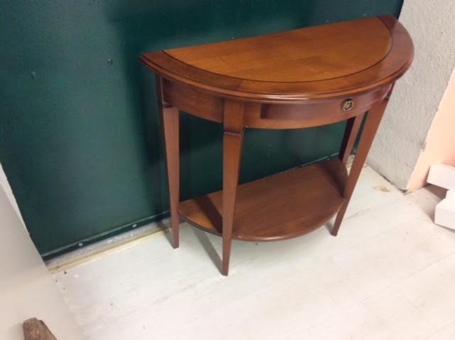 Cherry wood side table