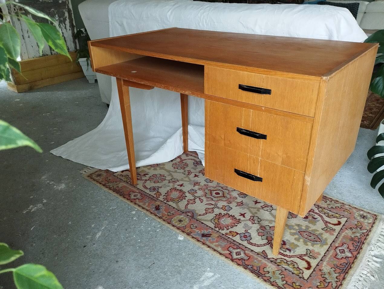 Geometric desk vintage design 1950s