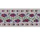 Hand-knotted rug, vintage Turkish rug 43x180 cm