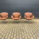 2x Fritz Hansen Swan chair by Arne Jacobsen, NEW condition!!