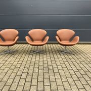 2x Fritz Hansen Swan chair by Arne Jacobsen, NEW condition!!