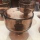 6 Biot blown glass cups