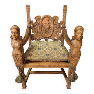 Fauteuil Renaissance Espagnol