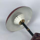 Vintage Italian brass and lacquer table lamp from 50s