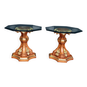 Paire de tables d'appoint