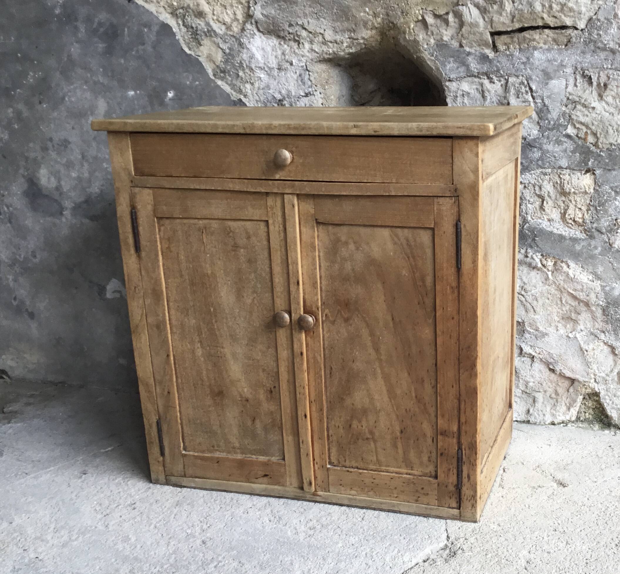 Parisian buffet in raw wood - mid-20th century