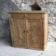 Parisian buffet in raw wood - mid-20th century
