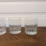 3 whisky glasses
