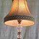 Table lamp in brass and glass - mid 20th century