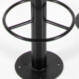 4 industrial bar stools