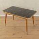 50s Extendable Glass/Wooden Table