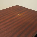Mahogany bookcase, Danish design, 1970s, manufacturer: Omann Jun