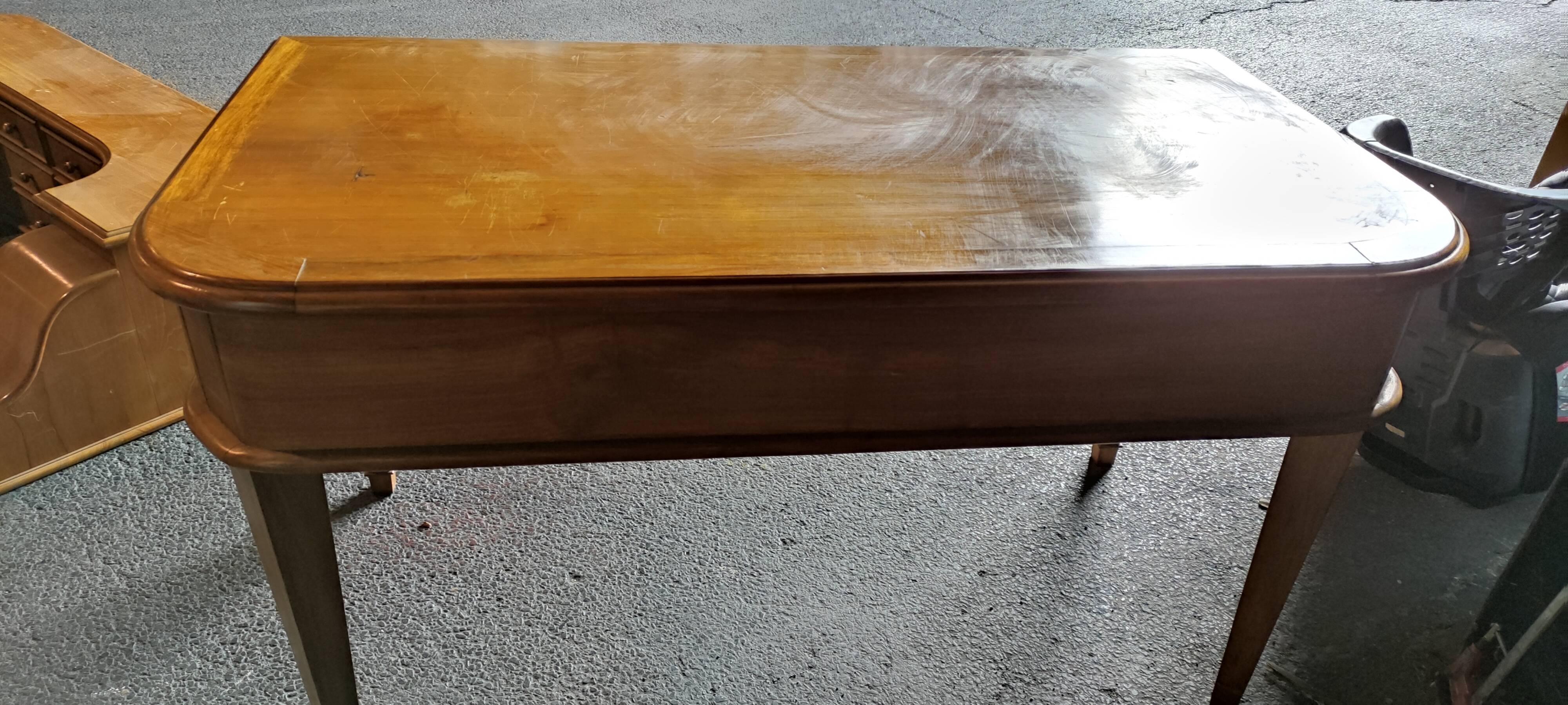 Tiered desk, Carlton cover desk