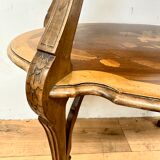 Double side table art nouveau tray