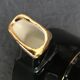 Black and gold ceramic coffee maker