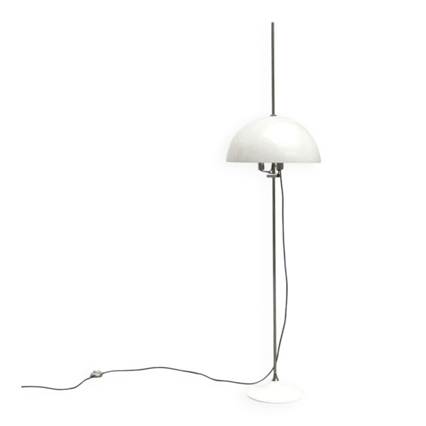 Lampe sur pied de style espace mi-siècle par Gino Sarfatti pour Artimeta, années 1960
