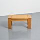 Table basse en pin Les Arcs, circa 1970
