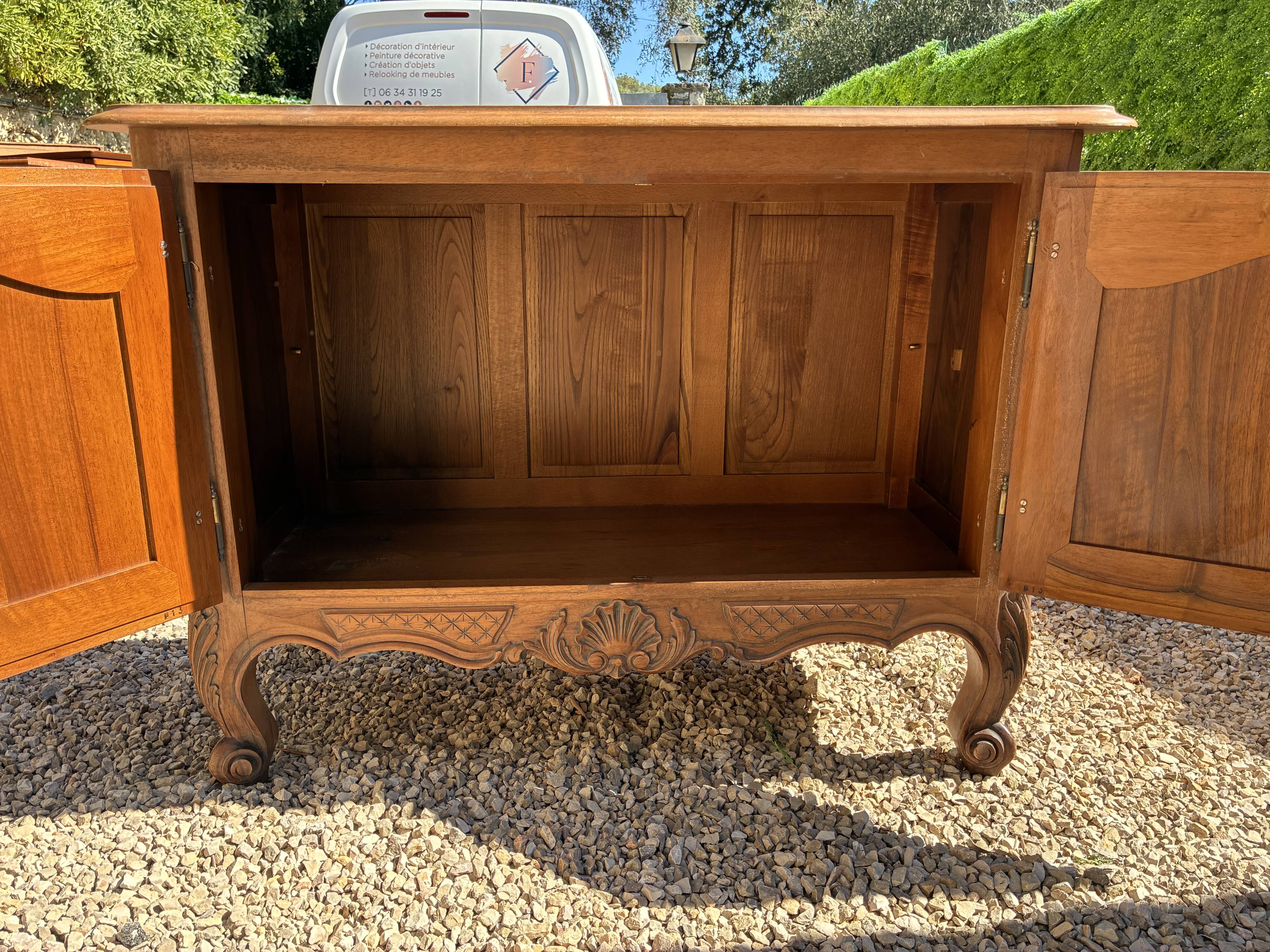 Wooden sideboard or TV cabinet
