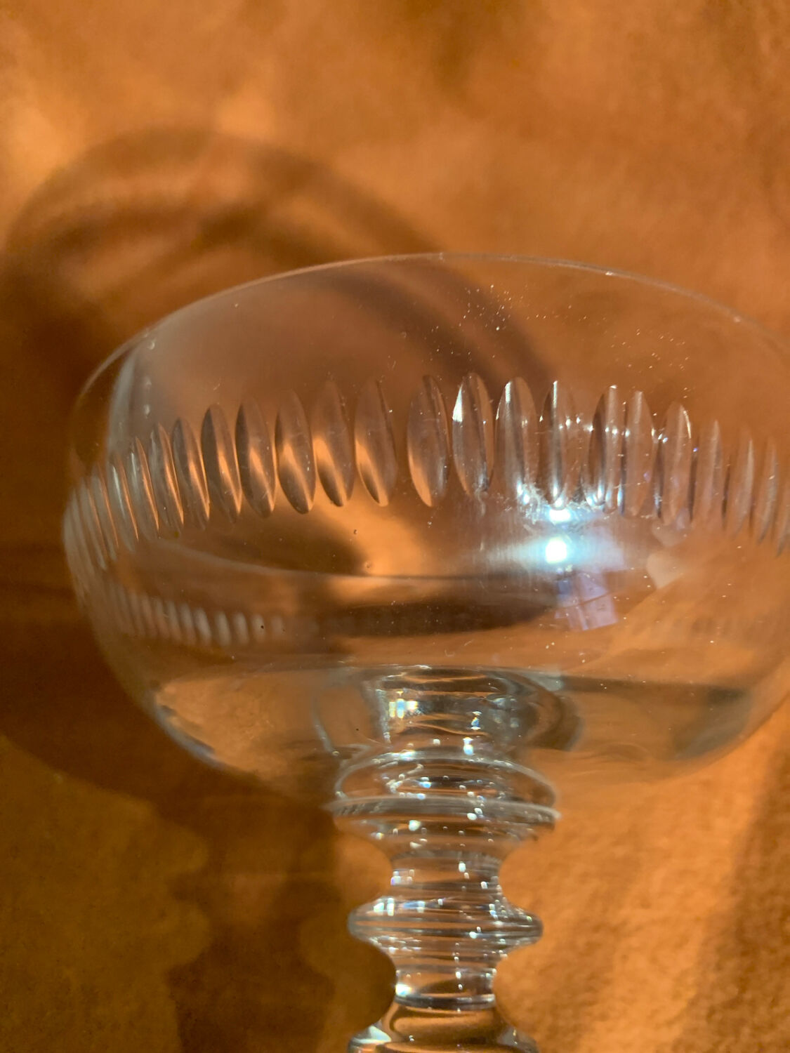 Six coupes à champagne