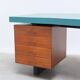 'Boomerang' ultra-rare desk by Jos De Mey for Van Den Berghe-Pauvers, 1960s.
