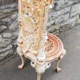 1900 iron cast iron garden chair