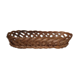 1960 rattan basket