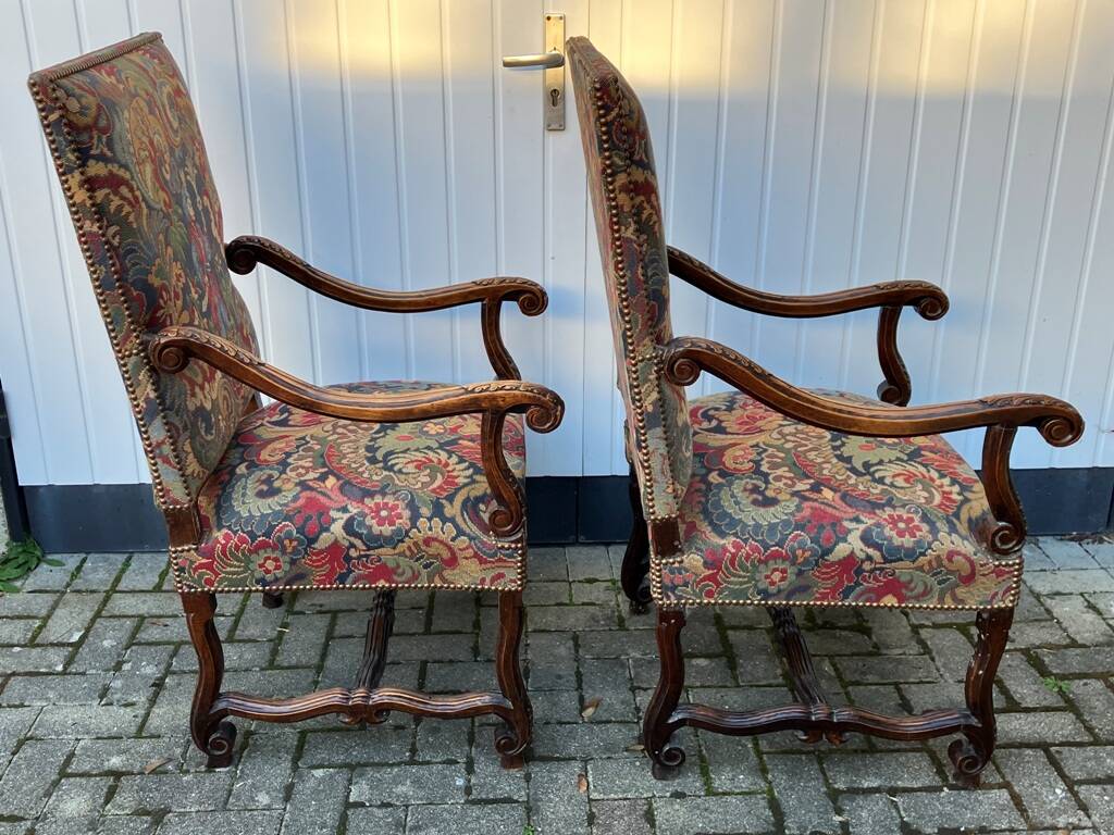Authentic Regency armchair pair
