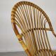 Rocking-flesh rattan vintage