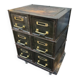 Meuble de bureau / atelier type Strafor ou Ronéo / Industriel