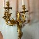 Pair of large wall sconces in Louis XV style circa 1880