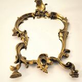 miroir corne d'abondance en bronze doré
