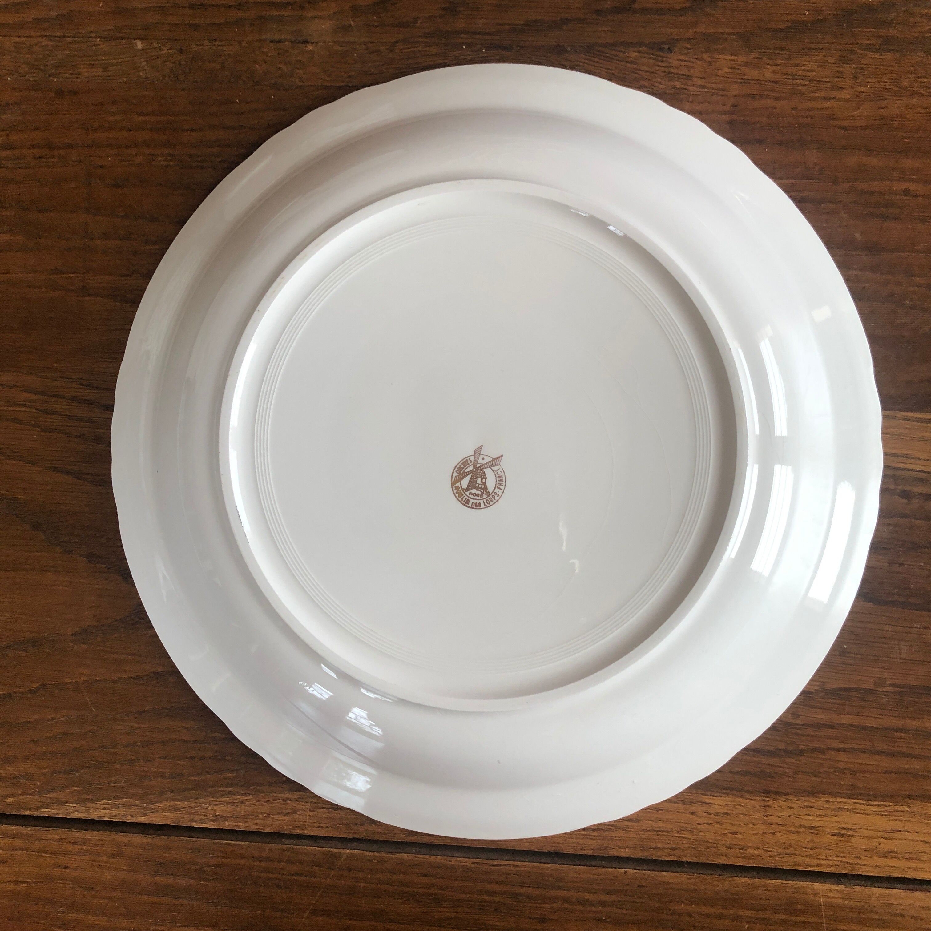 3 oval, round and hollow dishes Moulin des Loups