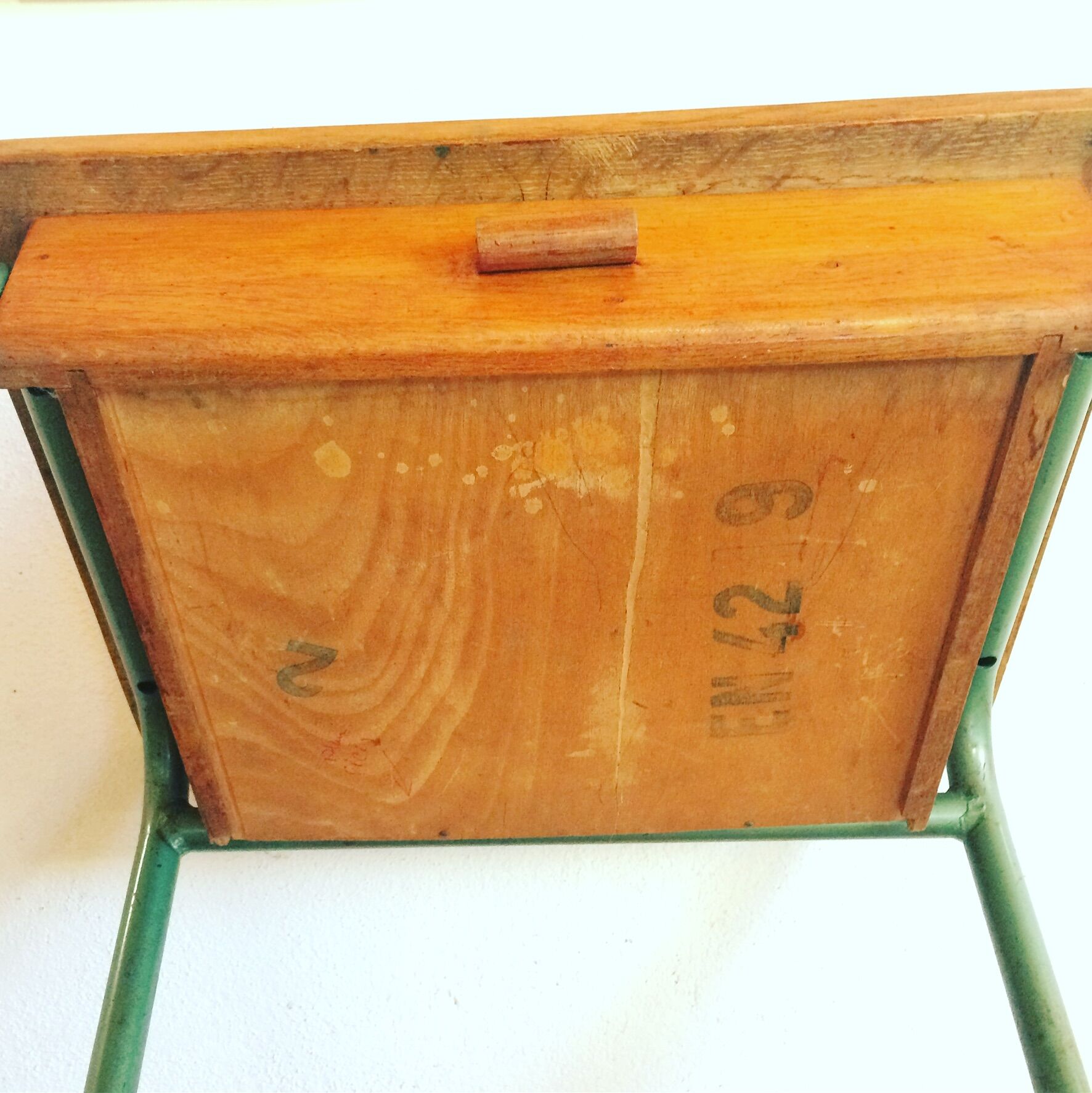 Bureau et chaise vintage des années 50
