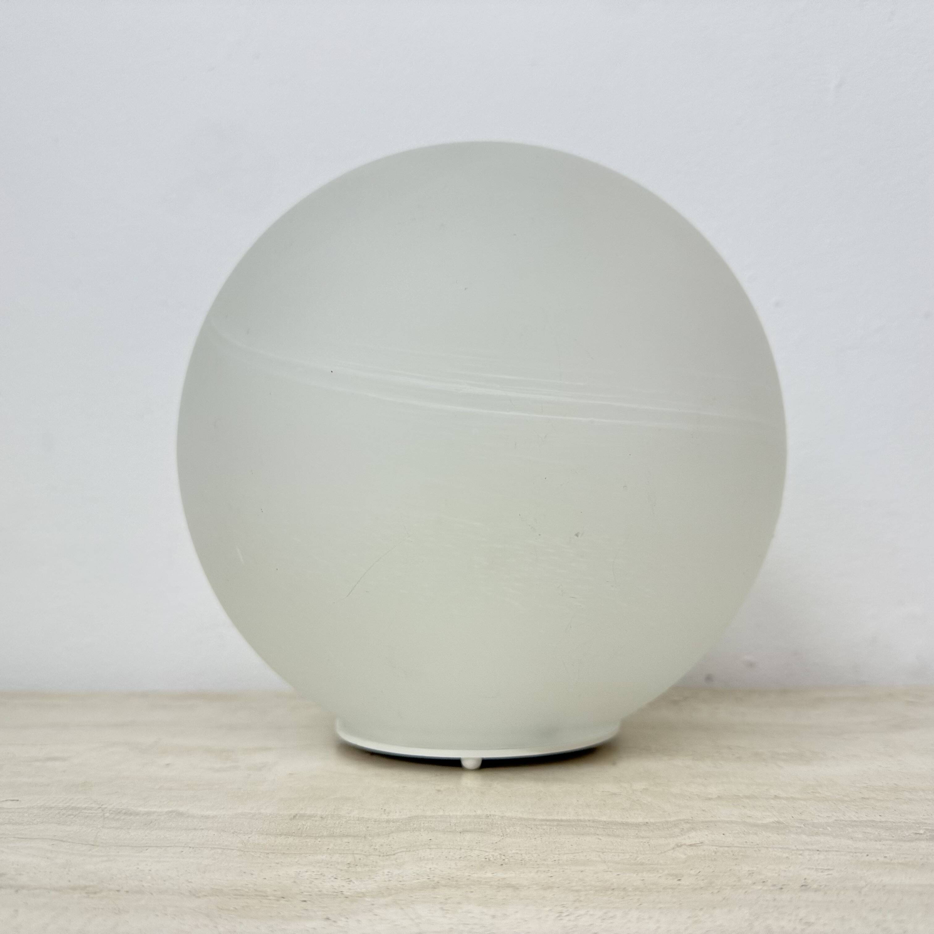 Vintage Wofi leuchten glass table lamp Mars