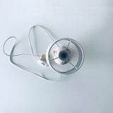 Ceramic lamp floral decoration