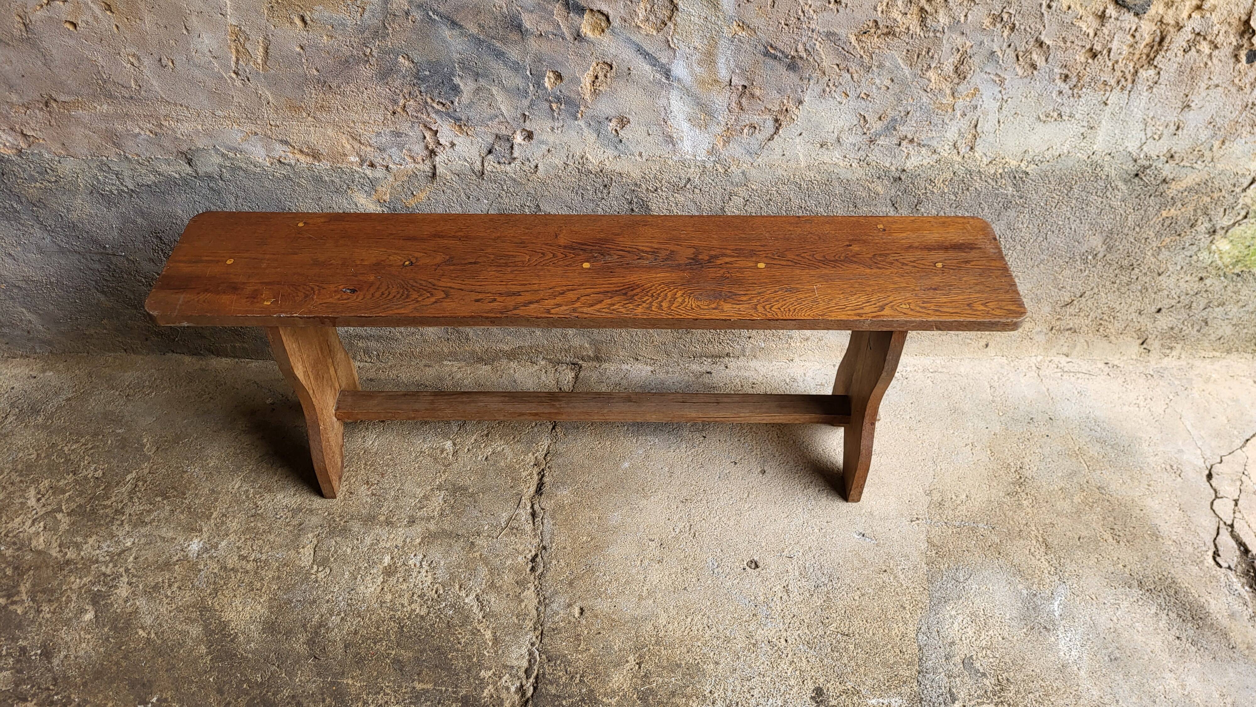 Oak bench