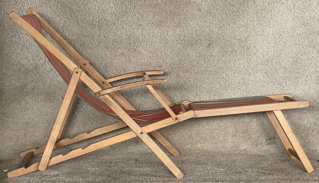 Vintage deck chair