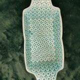 Empty pocket, blue Digoin soap holder
