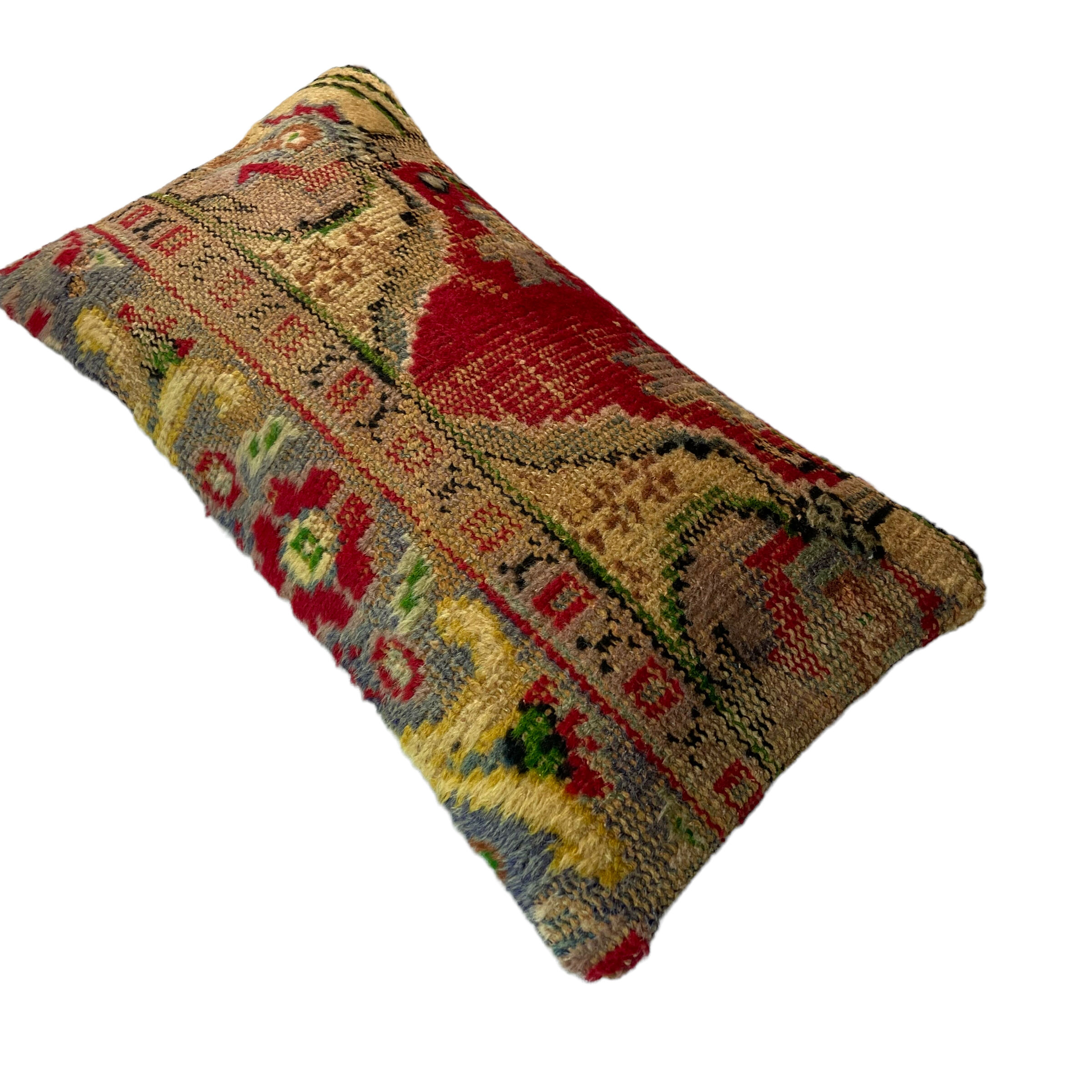 Housse de coussin vintage turque faite à la main 30 x 60 cm