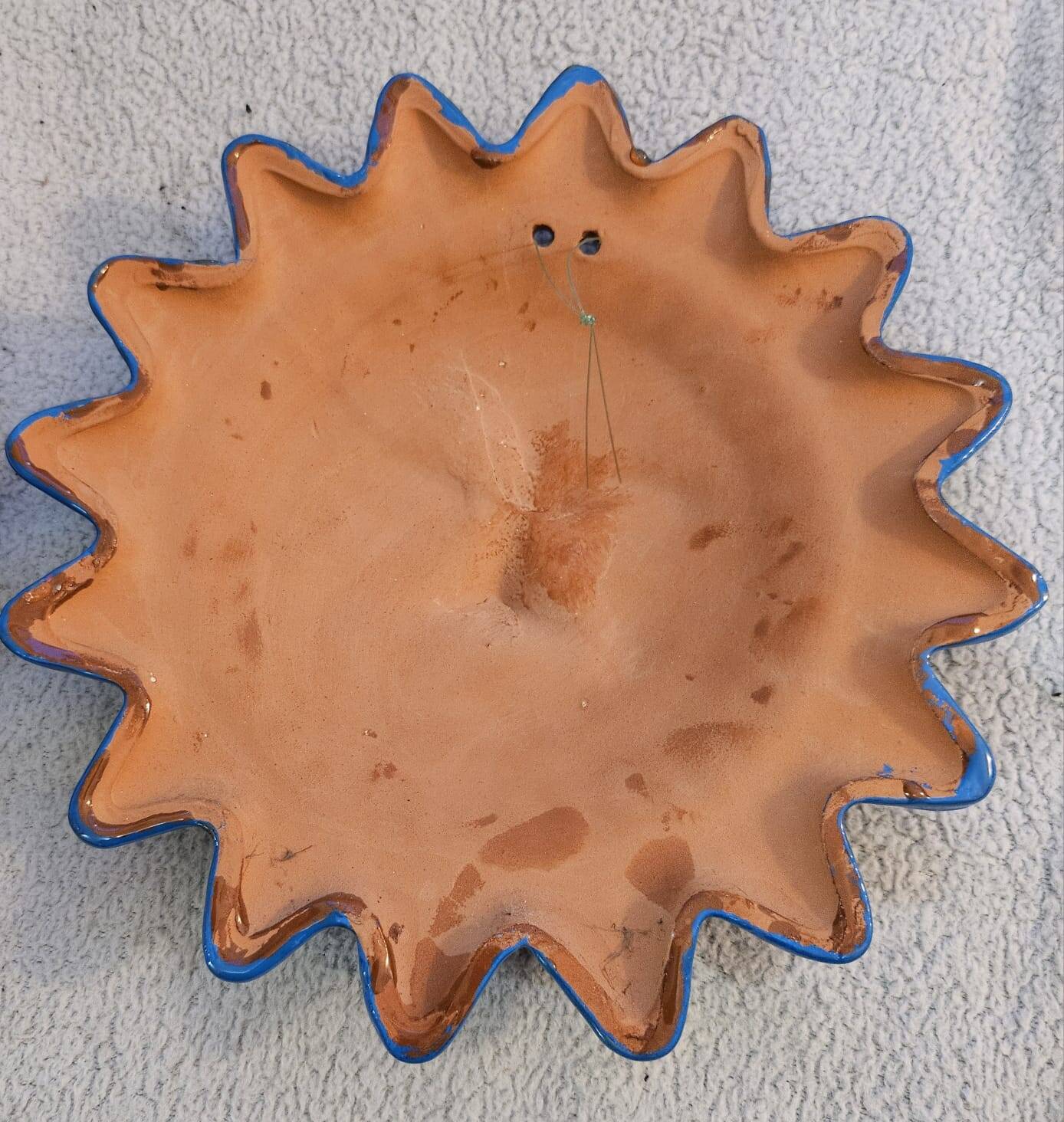 2 Mexican ceramic masks