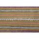 1970s Turkish Oushak Handmade Wool Cotton Beige Runner Rug 130x266