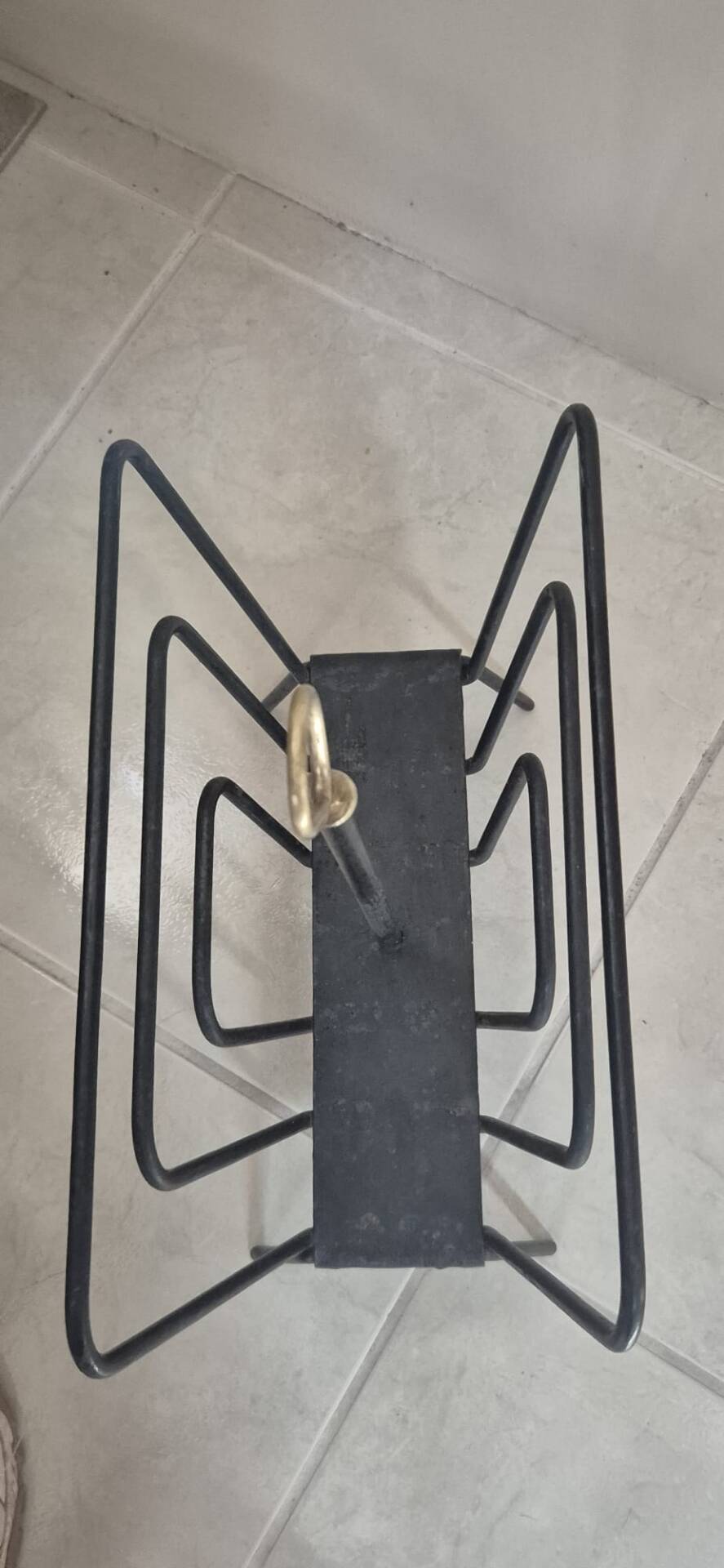 Porte revues métal 1950