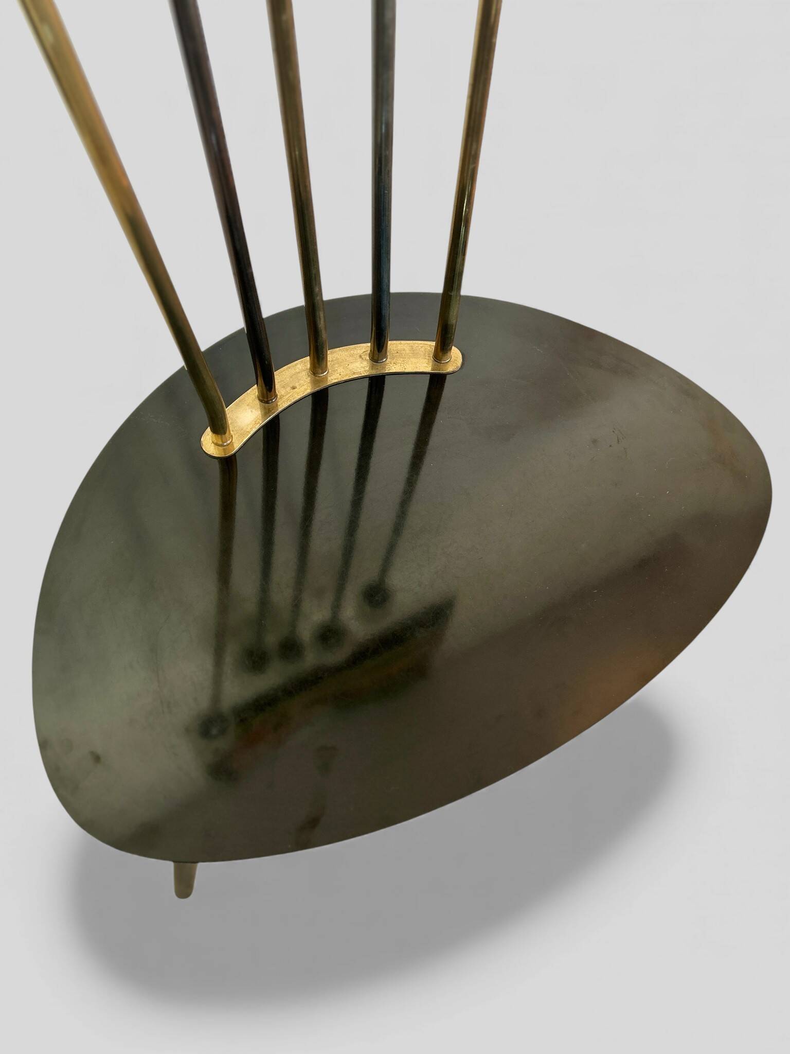 Vintage tripod 5-light floor lamp/reading lamp, 1960s