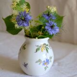 Moustiers earthenware vase