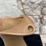 Antique flamed stoneware jug