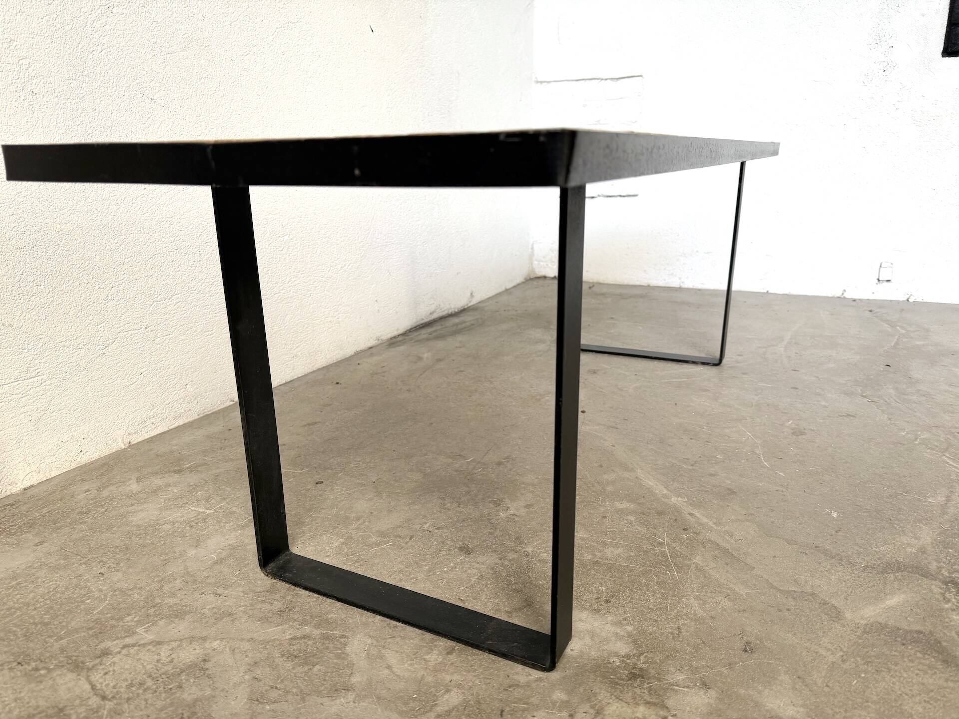 Modernist coffee table in glazed ceramic, circa 1960