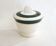 Art Deco sugar bowl from the 1920s/30s, porcelain from Sarreguemines.