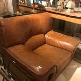Roche & Bobois leather lounge set
